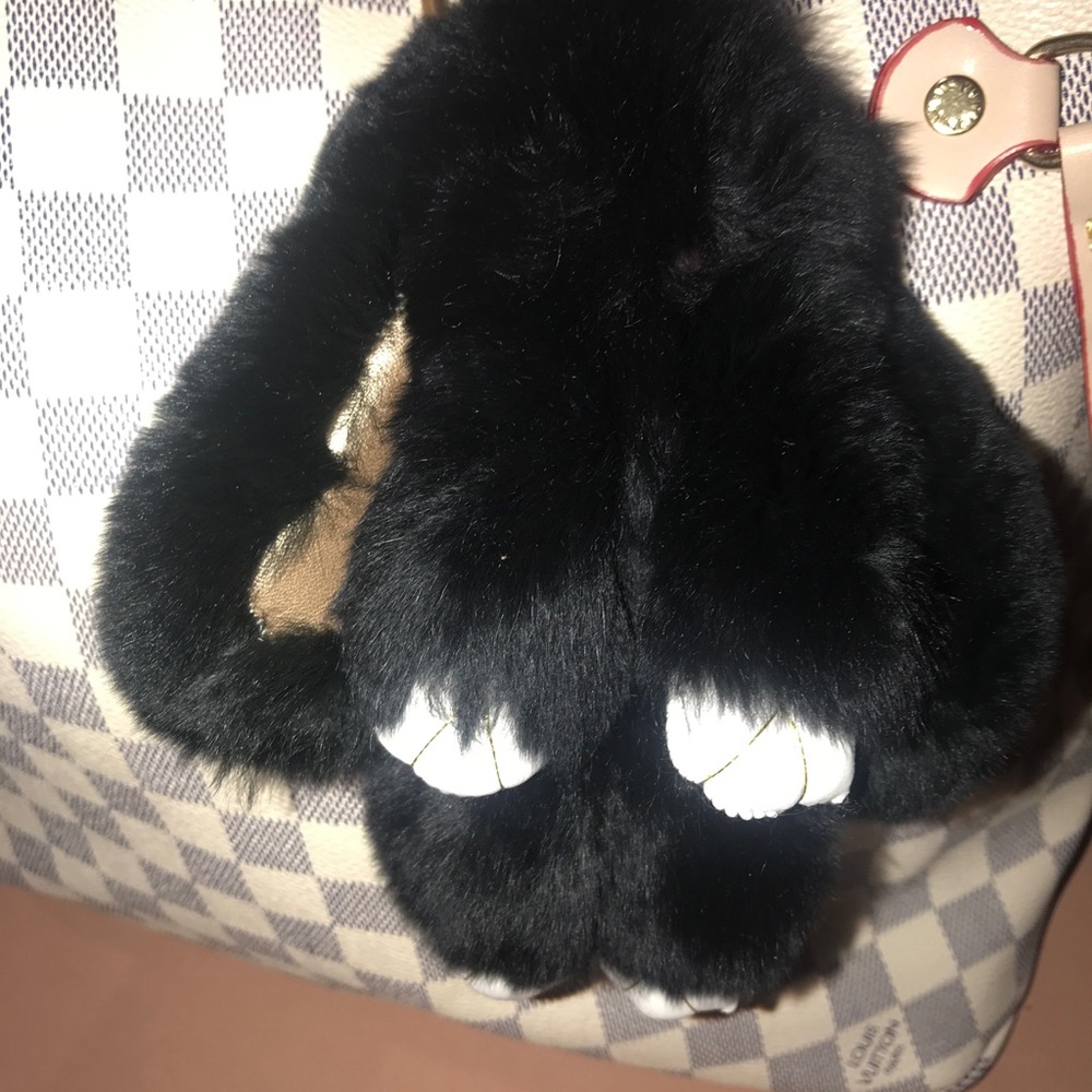 Black keychain Bunny